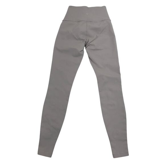 LULULEMON Wunder Under Pant High-Rise Mesh 28" Sz 4 Gray Yoga Special Edition - Picture 6 of 11
